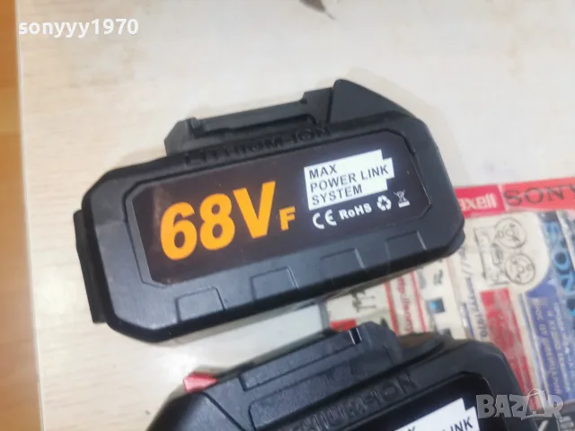 BATTERY PACK X2 68VF 1208260720, снимка 5 - Винтоверти - 55632990