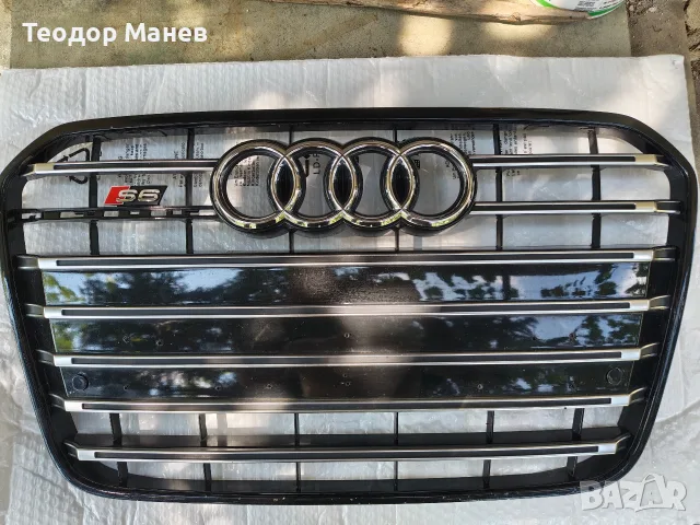 Решетка за предна броня Audi S6 C7 , снимка 5 - Части - 55608029