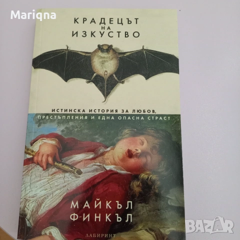 Крадецът на изкуство, снимка 2 - Художествена литература - 54618210