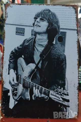 Roger McGuinn-метална табела (плакет)
