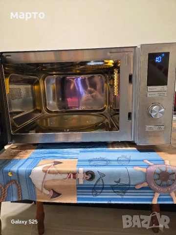 микровълнова печка с грил, снимка 2 - Микровълнови - 54179248