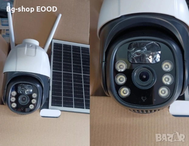 Външна Камера за Наблюдение Със Соларен Панел ,AI, Wi-Fi, 4G SIM, 12MP, IP67, ICSEE, снимка 7 - Комплекти за видеонаблюдение - 54148951