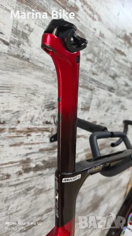 Карбонова шосейна рамка Guerciotti Veloce S Disc | M, снимка 9 - Части за велосипеди - 55365183