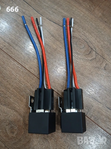 2 броя универсално автомобилно реле JD1912 с работно напрежение 12V и максимален ток 40A., снимка 6 - Аксесоари и консумативи - 54783155