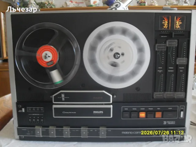Предлагам ролков магнетофон "PHILIPS" 4419, снимка 2 - Аудиосистеми - 55420882