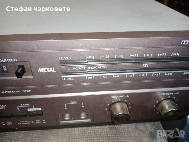 Касетачен дек SHARP, снимка 3 - Декове - 55600043
