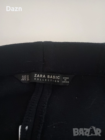 Тъмно синя дамска пола Zara, снимка 3 - Поли - 55127839
