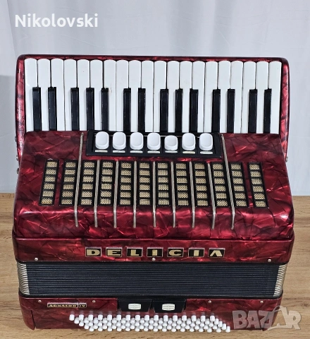 Акордеон Delicia Arnaldo , снимка 4 - Акордеони - 54735920