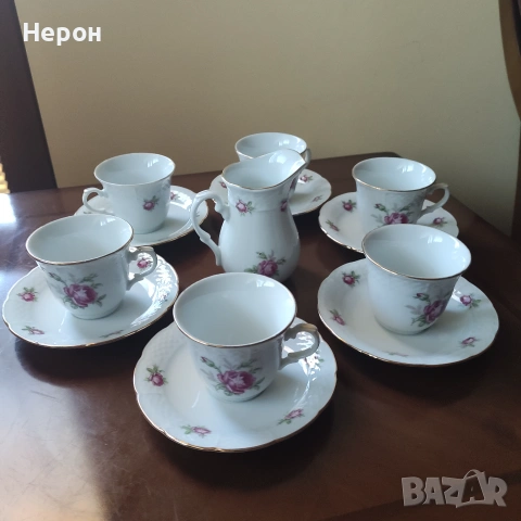 Порцеланов сервиз за кафе Бохемия, снимка 11 - Сервизи - 55273417