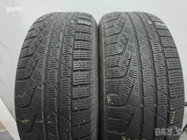 2бр зимни гуми 225/55/17 PIRELLI L05660, снимка 3 - Гуми и джанти - 54549425