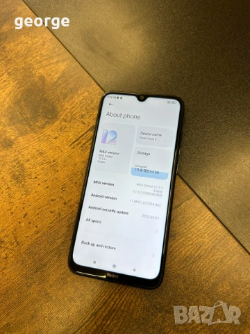 Телефон Xiaomi Redmi note 8, снимка 5 - Xiaomi - 54630879