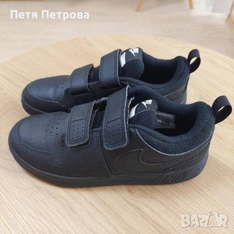 Детски обувки Nike Pico 5, естествена кожа, снимка 2 - Детски маратонки - 55262015