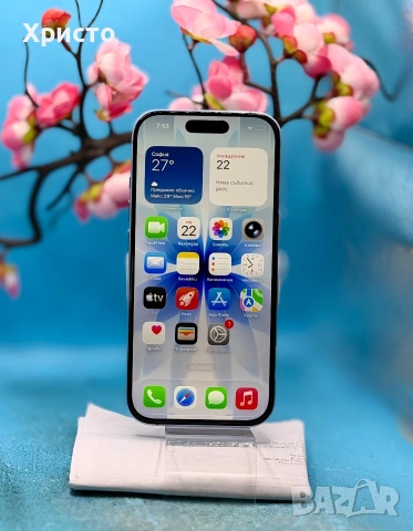 ГАРАНЦИОНЕН!!! Apple iPhone 17, 256GB, 5G, Mist Blue , снимка 2 - Apple iPhone - 55001675