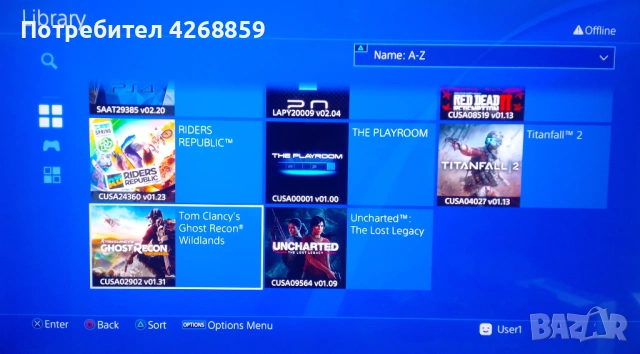 Хакнат PlayStation 4 PS4 Pro 1TB SW 11.00 + GoldHEN + 3 джойстка + 15 игри, снимка 12 - PlayStation конзоли - 54822101