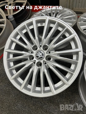 Джанти 17 Цола 5х112 Audi A4 A5 A6 Skoda VW Passat Tiguan Golf Touaran Caddy Skoda , снимка 7 - Гуми и джанти - 53637022
