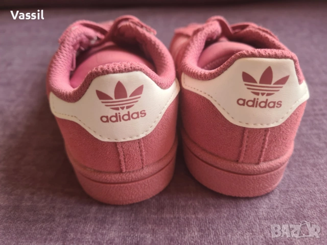 adidas superstar pink 16cm детски маратонки тенис спорт, снимка 5 - Детски маратонки - 54695312