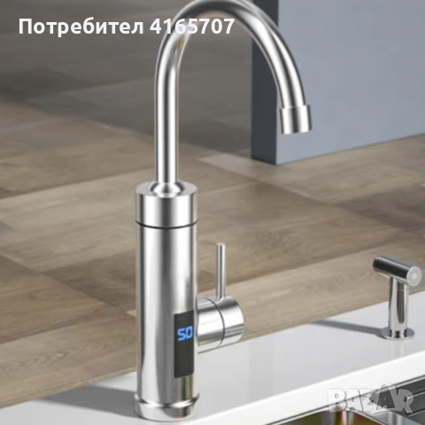 Електрически смесител за моментално загряване на водата с Led дисплей, снимка 4 - Други - 53966333