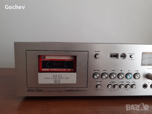 Триглав касетен дек Akai GX-C760D, снимка 7 - Декове - 55290697