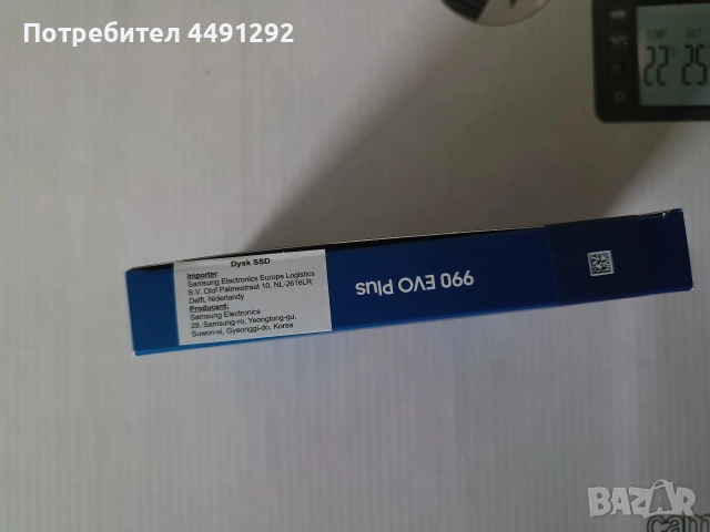 SSD Samsung 990 Evo Plus 1TB НОВ с 5 г. ГАРАНЦИЯ, снимка 3 - Твърди дискове - 54406230
