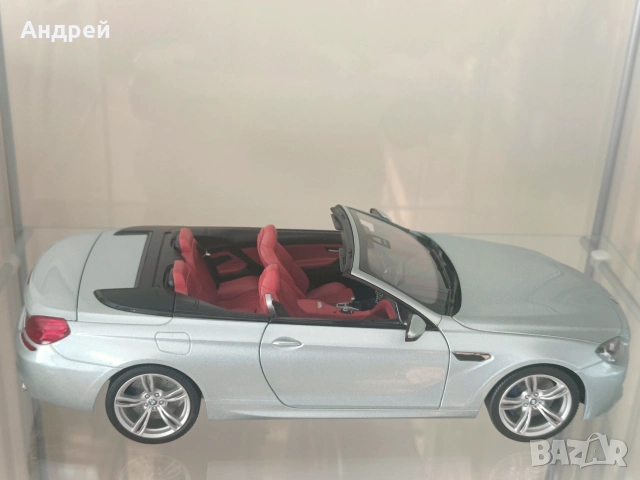 BMW 6 Cabriolet, Paragon 1:18, снимка 4 - Колекции - 55205826