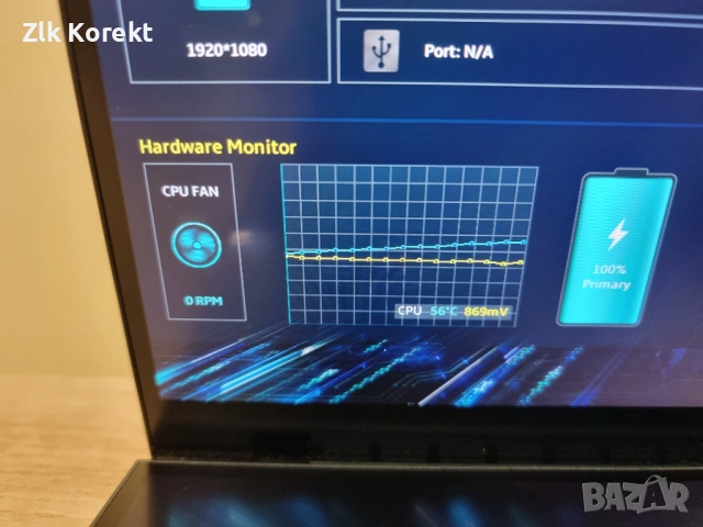 Asus Zenbook Duo i7-1165G7 16GB/512SSD, снимка 6 - Лаптопи за работа - 54391137