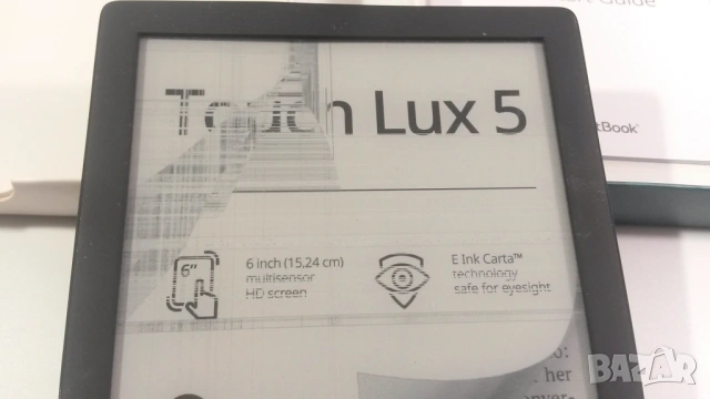 PocketBook Touch Lux 5 със счупен дисплей, снимка 6 - Електронни четци - 54370156