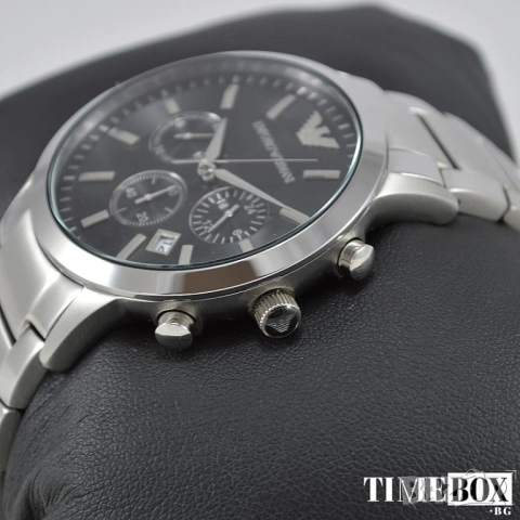 Emporio Armani AR2434 Renato Chronograph, снимка 7 - Мъжки - 47393459