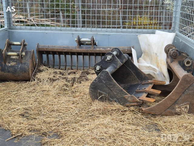 багер и ремарке комплект bobcat E10Z и Williams , снимка 9 - Индустриална техника - 54009786