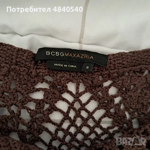 BCBGMaxAzria винтидж копринена рокля, снимка 5 - Рокли - 55672207