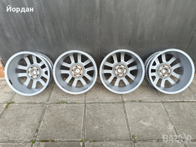ОРИГИНАЛНИ джанти 17 ' цола 5x112 SKODA / Шкода ЕТ45 7J 57,1, снимка 7 - Гуми и джанти - 54568946