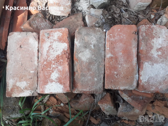 ПРОДАВАМ тухли  /еденички / използвани,запазени, снимка 2 - Строителни материали - 54382397