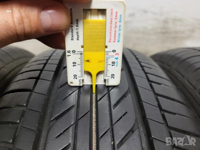 195/65/15 Bridgestone / Continental летни гуми, снимка 4 - Гуми и джанти - 55086192