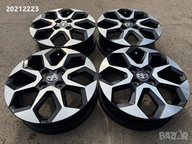 4 броя алуминиеви джанти за Toyota Aygo 15, снимка 4 - Гуми и джанти - 54412840