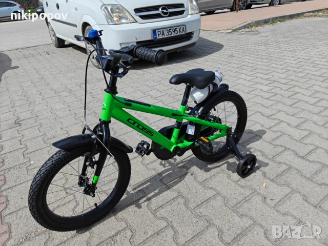 CROSS Велосипед 16" PATROL зелен, снимка 7 - Велосипеди - 53980786