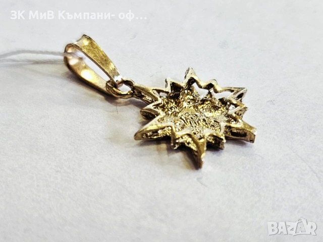 Златна висулка 0.86гр 01241-26, снимка 2 - Колиета, медальони, синджири - 54068261