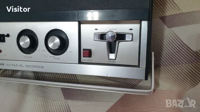 Преносим ролков магнетофон SANYO MR-115, снимка 5 - Декове - 55578903