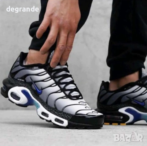  👟Nike Air Max TN Сиво и Синьо, снимка 2 - Маратонки - 54751129