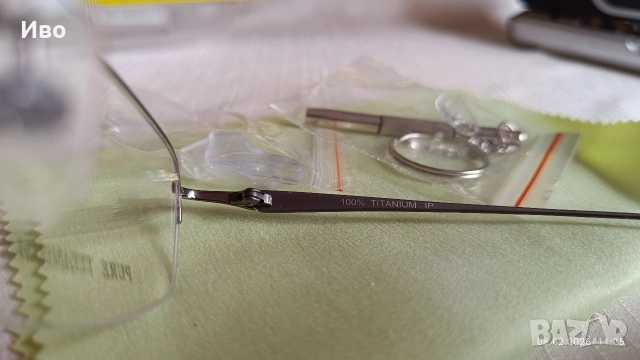 Рамка за очила от титан. , снимка 5 - Слънчеви и диоптрични очила - 53952415