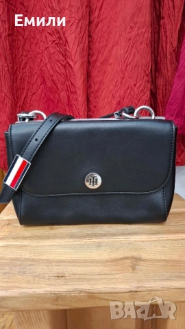 Tommy Hilfiger Dual Pourch Crossbody дамска чанта, снимка 4 - Чанти - 54397891