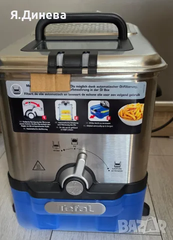 Фритьорник Tefal F58-M1, снимка 4 - Фритюрници - 55485374