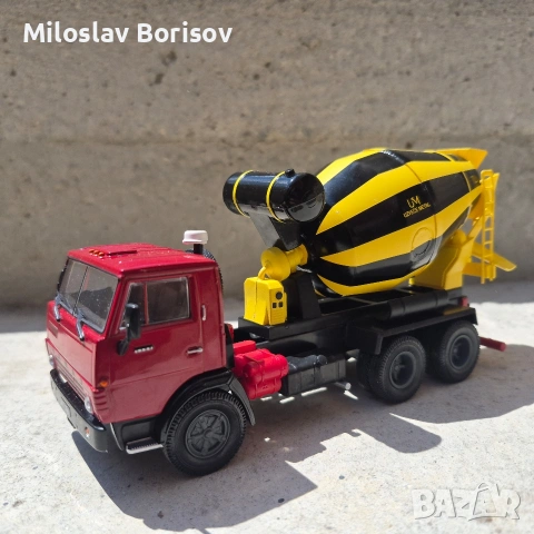 Kamaz/Камаз мащаб 1:43 бетоновоз deagostini