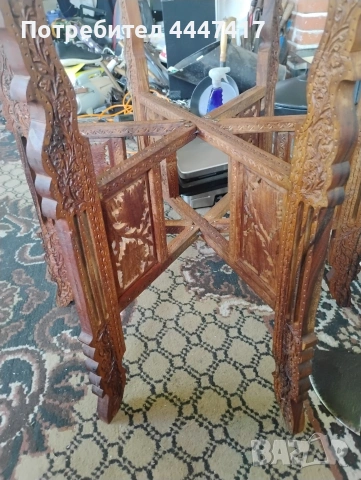 Стара Ориенталка масичка за чай, снимка 8 - Други - 54674890