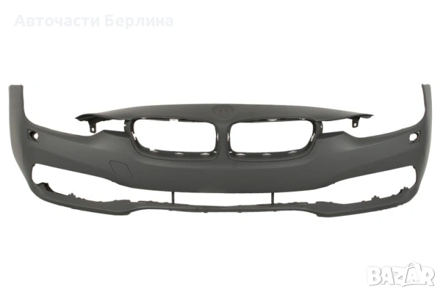Предна броня Luxury с дюзи за фарове за BMW 3 BLIC