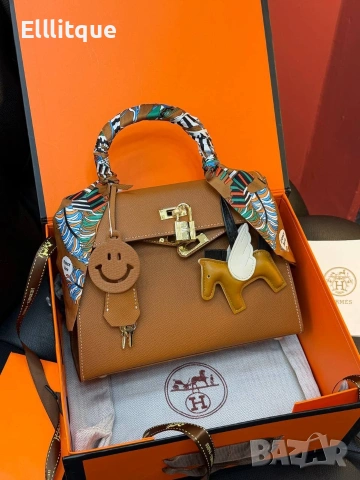 чанти HERMES Kelly 25 , снимка 6 - Чанти - 54800535
