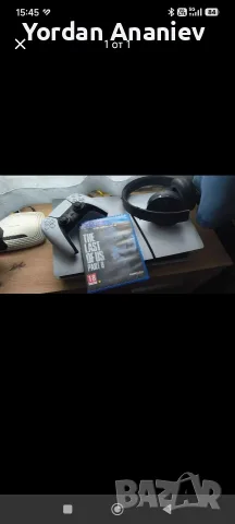 Продавам Ps5 Disc 1 TB + Слушалки и една игра 