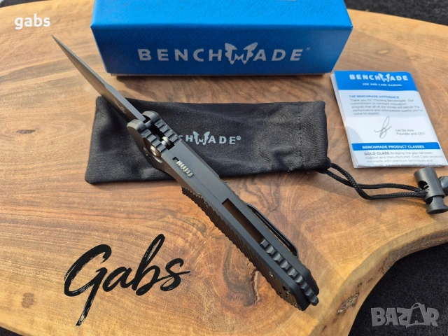 Автоматичен нож Benchmade RUKUS 2 automatic 9600BK, снимка 10 - Ножове - 54257481