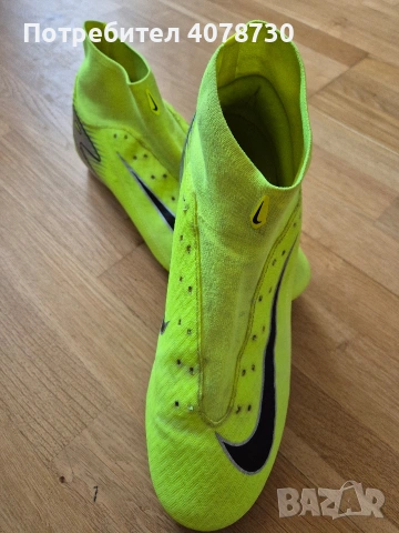 Оригинални бутонки Nike Mercurial Superfly 9 Academy MG (Volt/Neon) , снимка 2 - Футбол - 54670311
