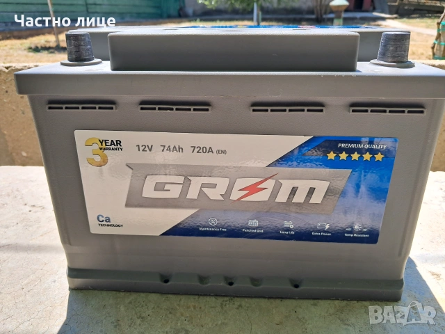 Акумулатор 74Аh в Гаранция made in Korea, снимка 2 - Аксесоари и консумативи - 55202266