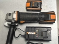 Акумулаторен ъглошлайф Worx WX800, снимка 5