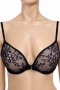 Hunkemöller черен дантелен сутиен - размер 80A, снимка 1